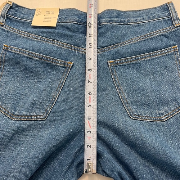 P22- NWT Universal Thread Women High-Rise Relaxed Wide Straight Leg Jeans -8/29R - Picture 6 of 12